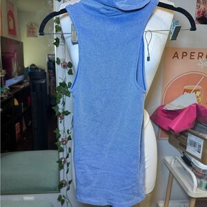 NFS Free People Blue Knit Top